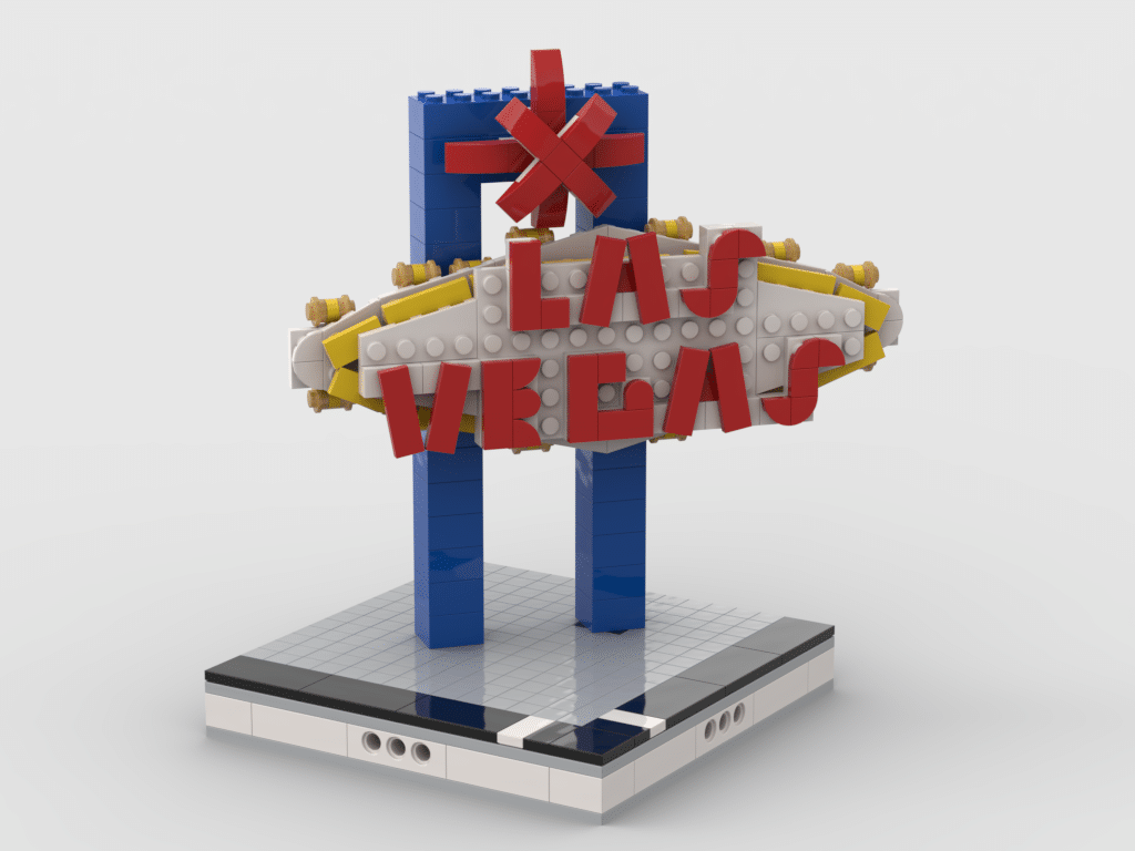 Lego® Custom Instructions Modular City Las Vegas