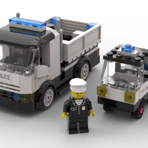 Instruction Lego set 6632 Tactical Patrol Truck remake