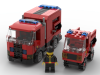 Instruction Lego set 6650 Fire and Rescue Van remake