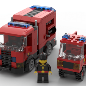 Instruction Lego set 6650 Fire and Rescue Van remake