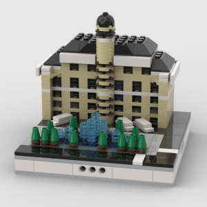 Lego® Custom Instructions Bellagio Hotel for Modular City Las Vegas