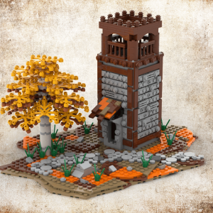 Lego® Custom Instructions Watch Tower