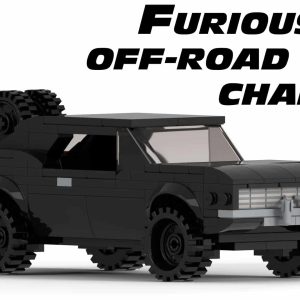 Lego® Custom Instructions Dom's Dodge Chager off-road From Fast & Furious 7
