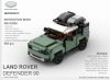 Lego® Custom Instruction Land Rover Defender 90 mini version