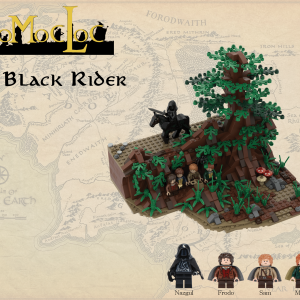 LEGO® custom instructions The Black Rider