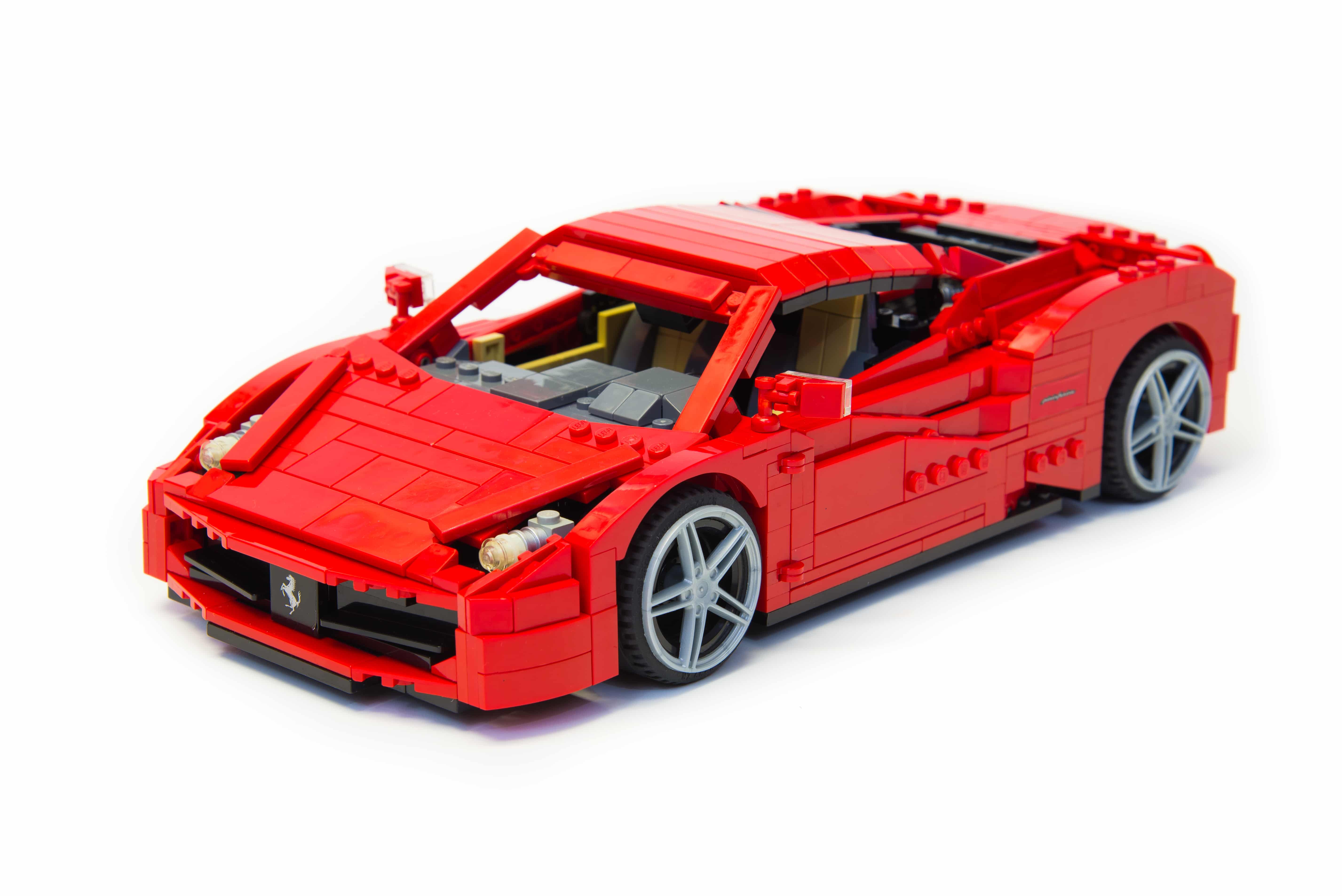 a lego ferrari
