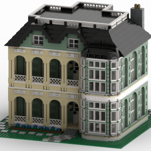 LEGO MOC New York New York Hotel for Modular City Las Vegas by gabizon