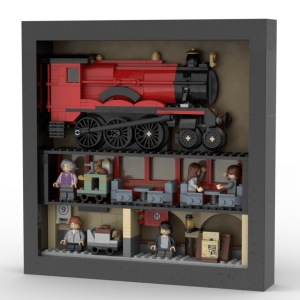Custom Instructions 75955 Hogwarts Express in Photo Frame (B Model )