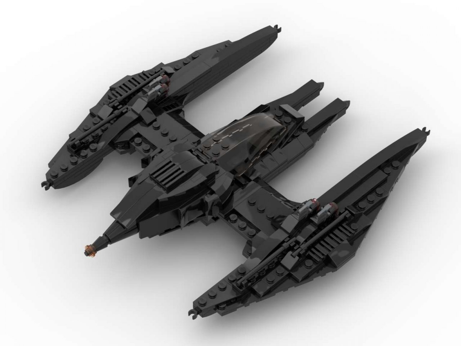 Lego® Custom Instructions Batwing