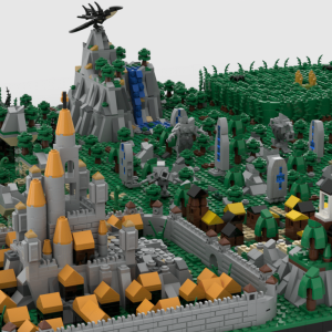 Lego® Custom Instructions Fantasy World | Build from 9 MOCs