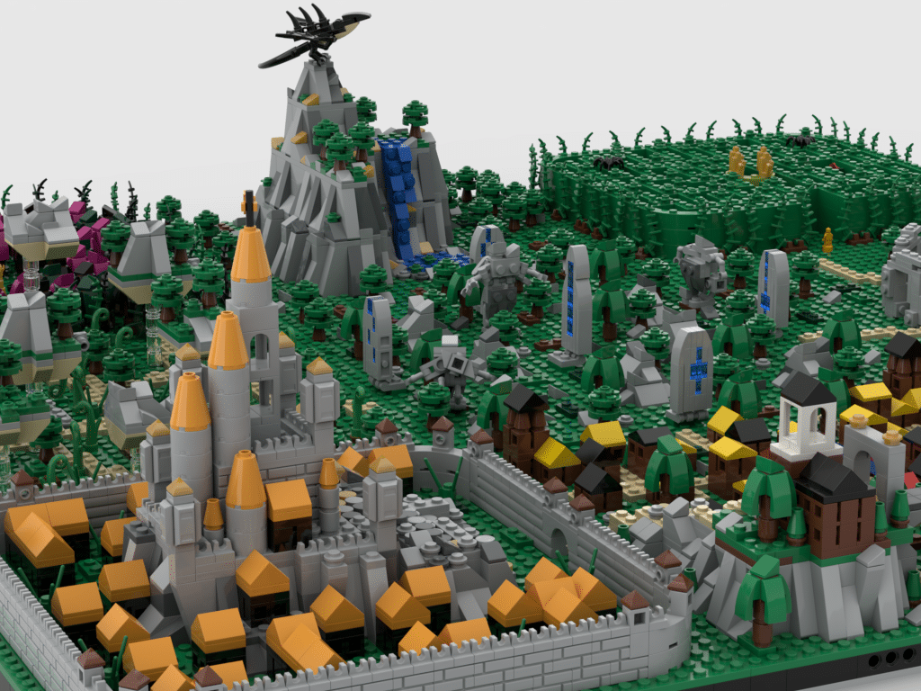 Lego® Custom Instructions Fantasy World