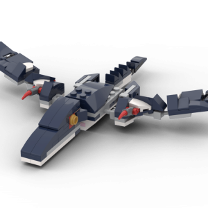 Custom Instructions 31088 Pterodactyl Dinosaur Alternative Build