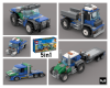 Instructions 5in1 Alternate build Set 60223 Harvester Transport
