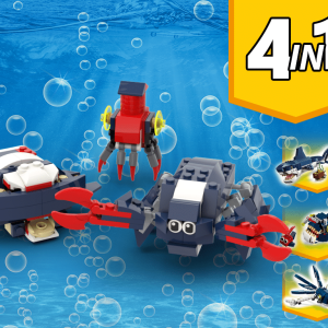 Custom Instructions 31088 Sea Creatures Alternative Build