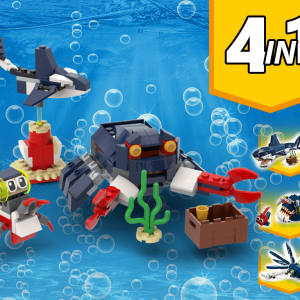 Custom Instructions 31088 Crab and small Whale Alternative Build