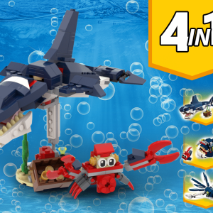 Custom Instructions 31088 Orca Whale Alternative Build