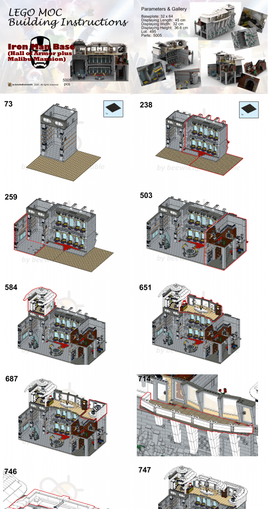 iron man lego set instructions