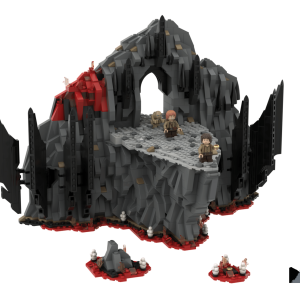 LEGO® custom instructions Furnace of Mount Doom