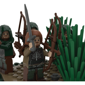 LEGO® custom instructions Ithilien Ambush
