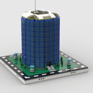 Lego® Custom Instructions Office building 5 | Modular Office Center