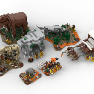 Caveman theme set | Including 7 MOCs Instructions