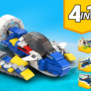 Custom Instructions 31094 Submarine Alternative Build