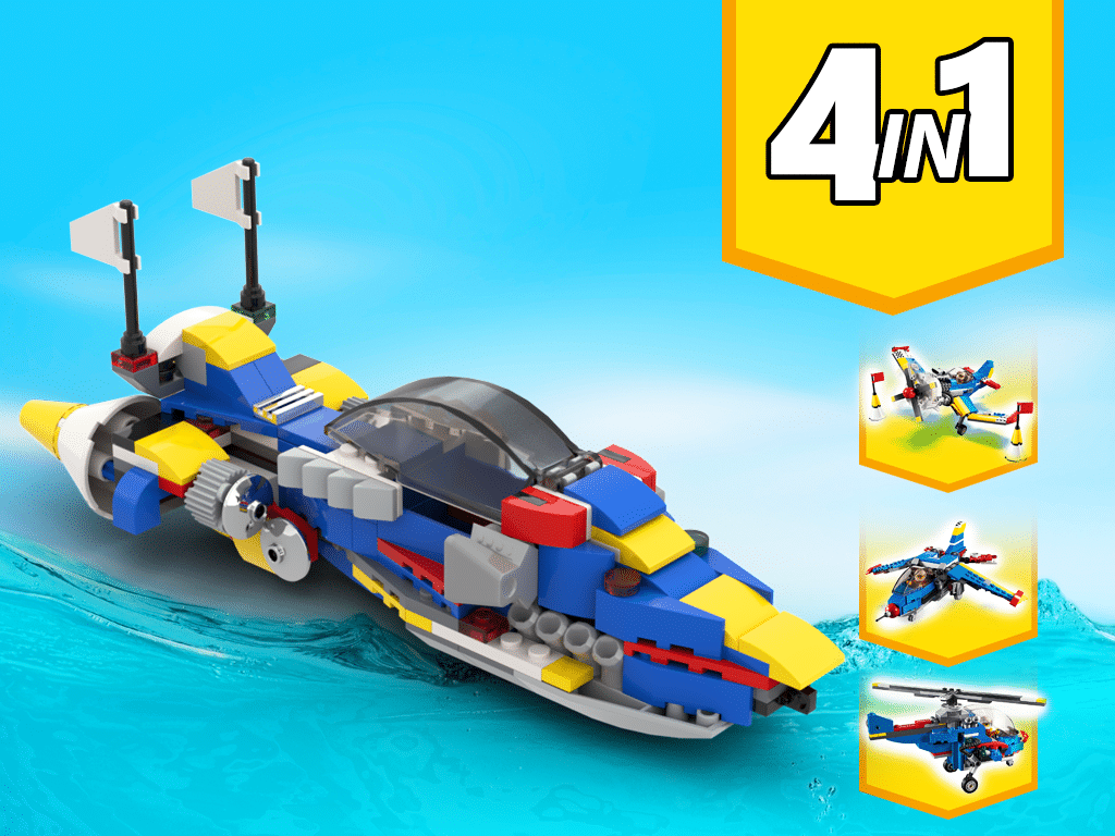 LEGO Speedboat instructions only 