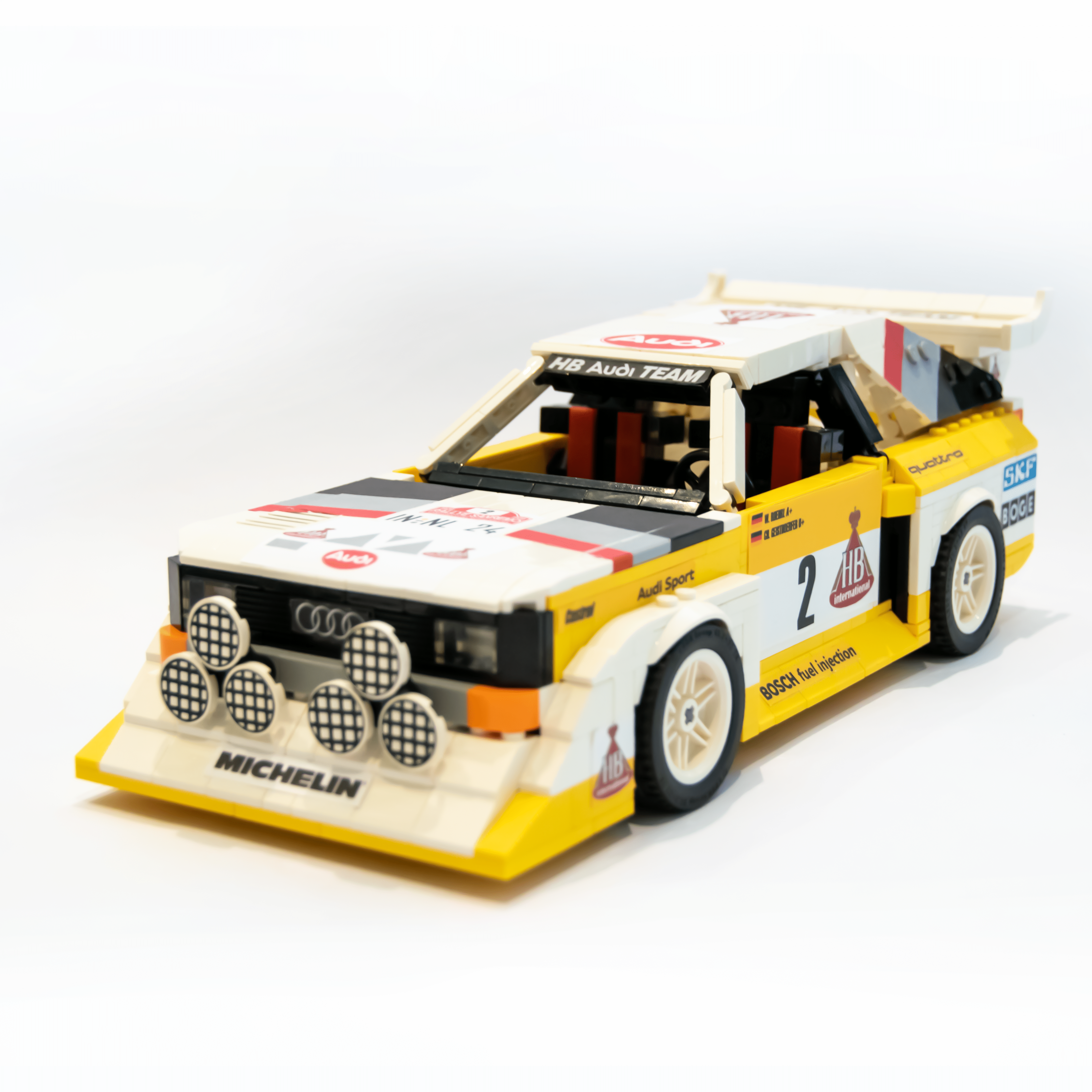 løn Kan ignoreres Pakistan LEGO® Custom Instructions Audi Sport Quattro S1 Rally-Car 1:15 scale