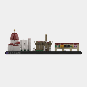 Lego® Custom Instructions Florence Skyline