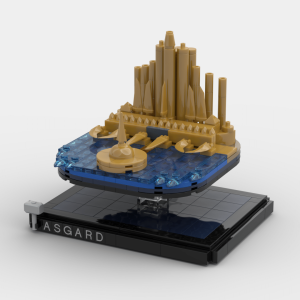 Lego® Custom Instructions Mini MCU Asgard