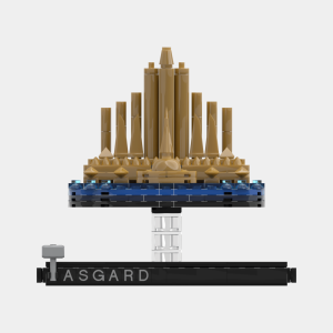 Lego® Custom Instructions Mini MCU Asgard