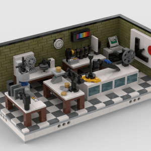 Lego® Custom Instructions Physics lab