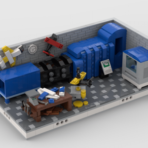 Lego® Custom Instructions Aerodynamics Lab