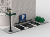 Lego® Instructions Modular Corner Parking | Turn every modular model into a corner