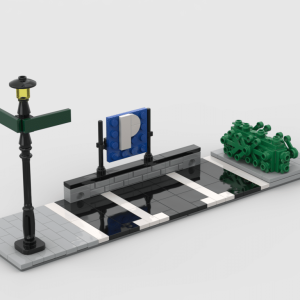 Lego® Instructions Modular Corner Parking | Turn every modular model into a corner
