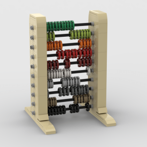 lego minecraft abacus