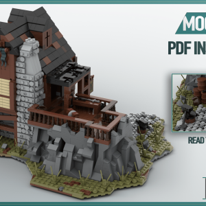 LEGO® MOC Medieval Smithy | PDF instructions (NO PARTS)