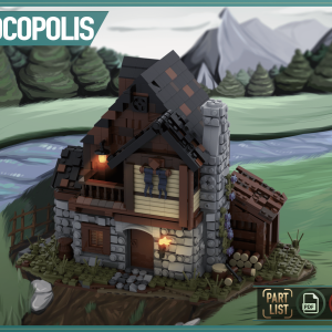 Lego® moc Instructions Medieval House | PDF instructions (NO PARTS)