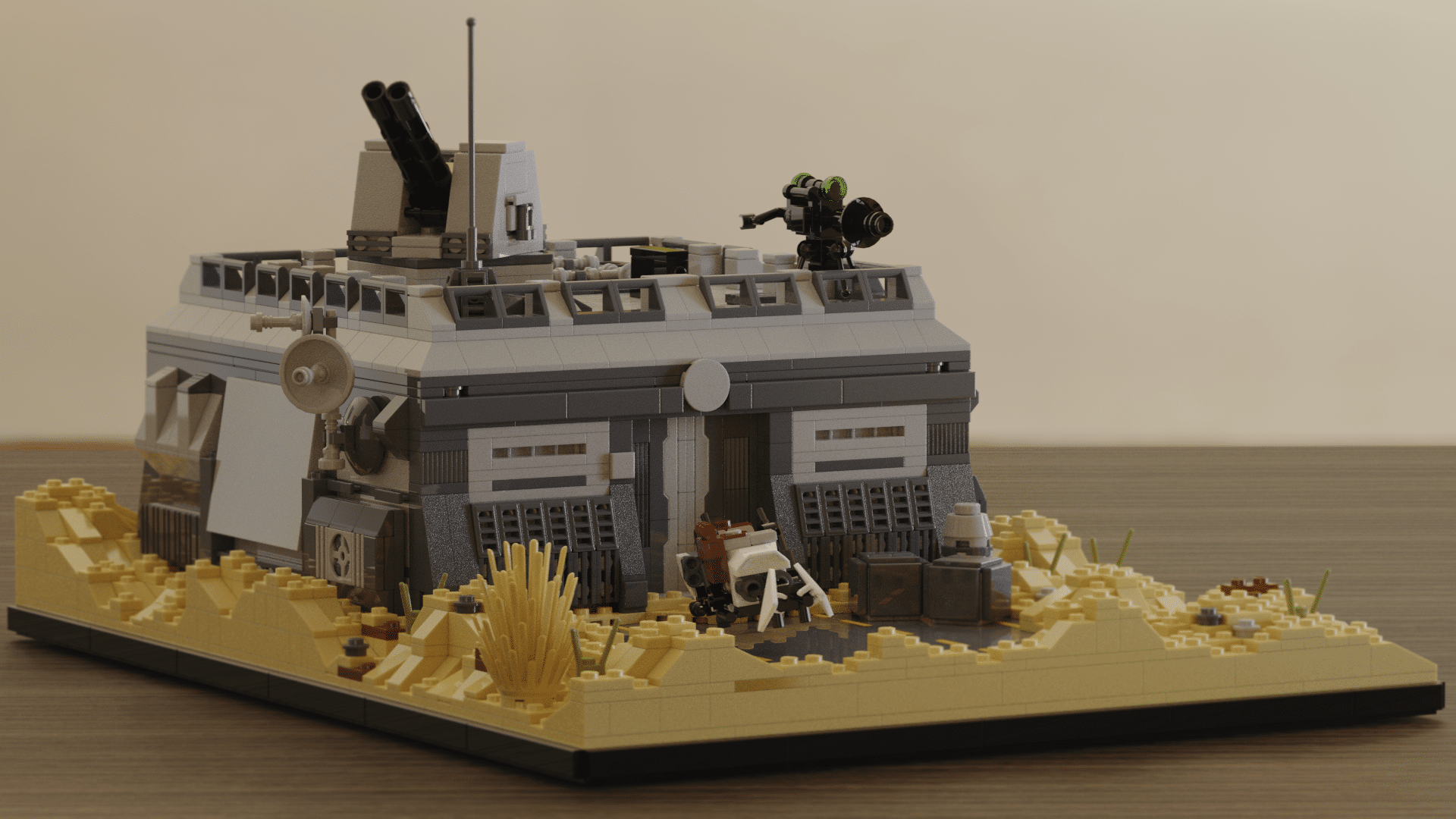 LEGO MOC Star Wars boat PDF Instructions