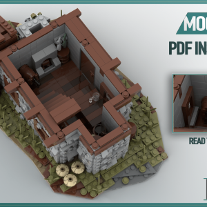 Lego® moc Instructions Medieval House | PDF instructions (NO PARTS)