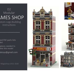 Lego® Instructions Modular Games Shop D2