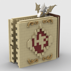 Lego® Custom Instructions DIagon Alley Open Book