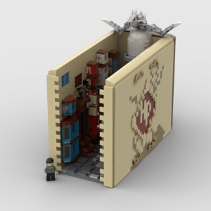 Lego® Custom Instructions DIagon Alley Book