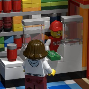 Lego® Instructions Modular 24-7 Convenience Store E1