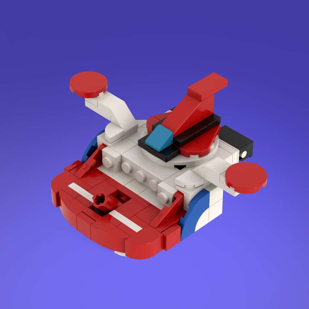 LEGO MOC NEW LEGO MOC Miniscale GOLDORAK/GRENDIZER With Spazer