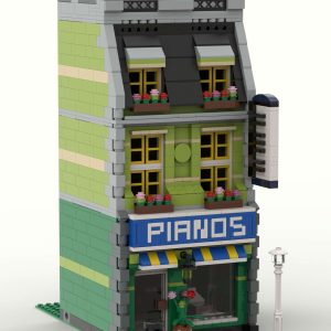 Lego® Instructions Modular Piano Showroom J1