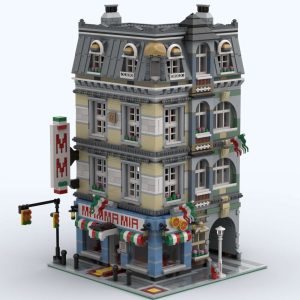 Lego® Instructions Modular Corner Mamma Mia Pizzeria M1