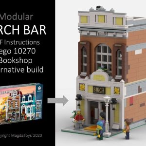 Instructions Modular Birch Bar Q1 – 10270 Alternative Build