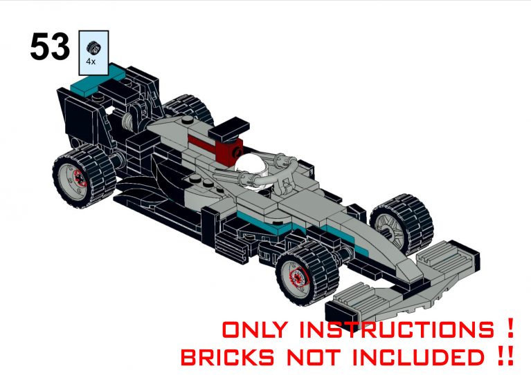 lego mercedes w11