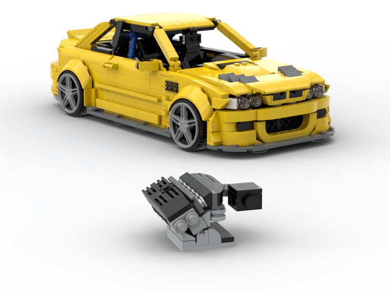 Lego® instruction E46 M3 Coupe